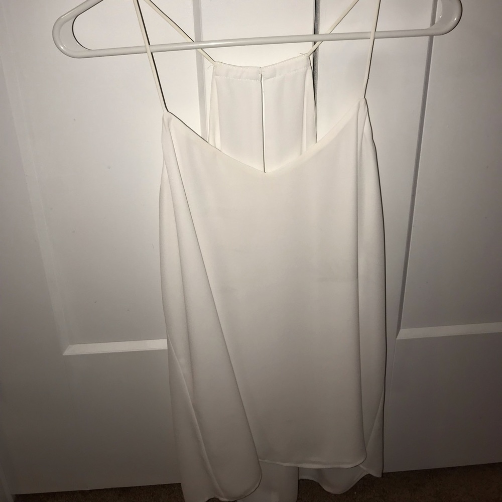 White cami blouse